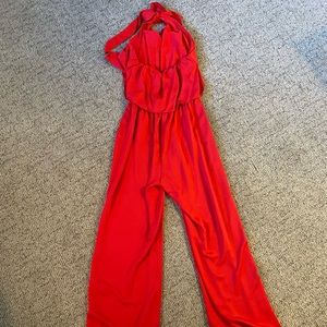 Red Jumpsuit Size S